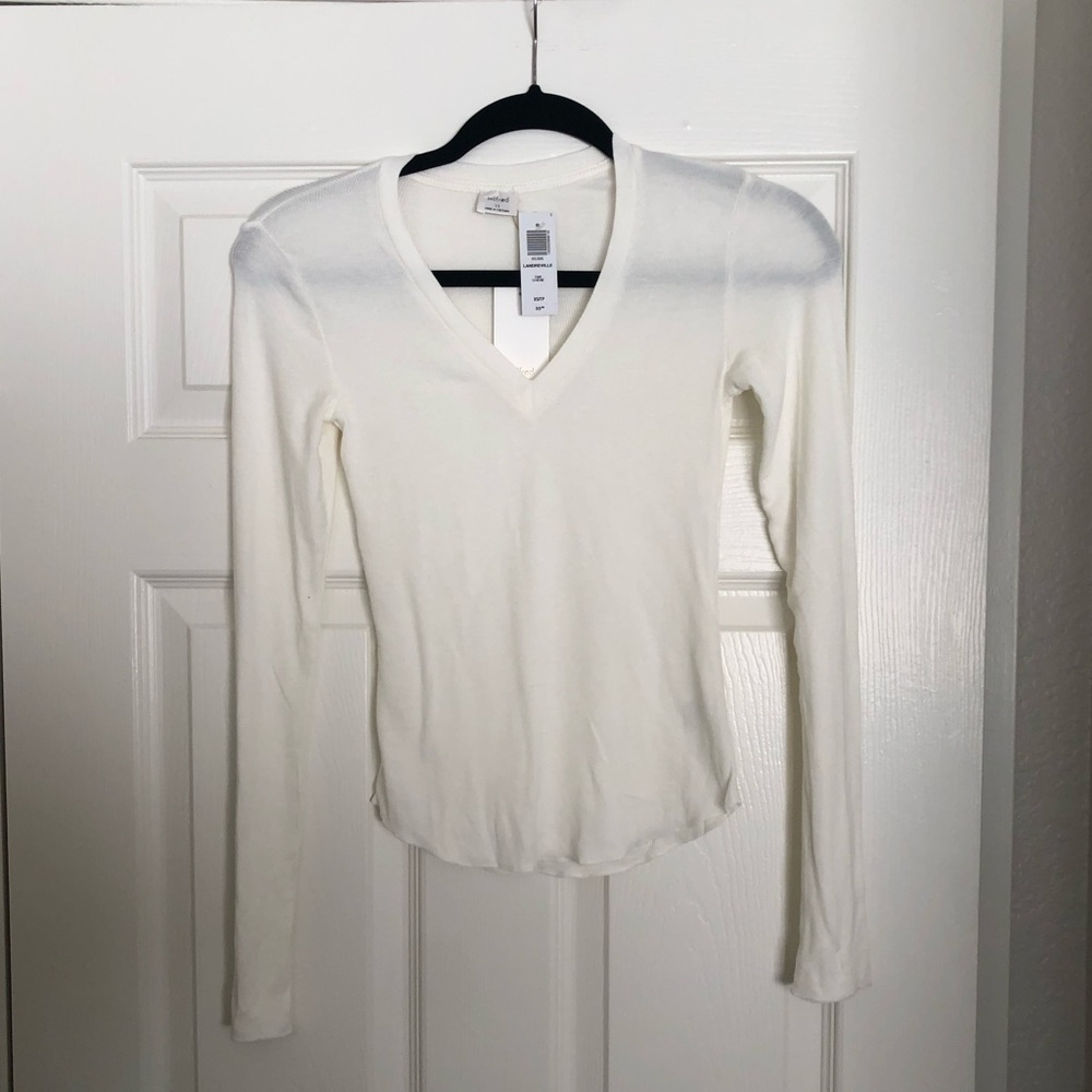 aritzia “Wilfred” White top
